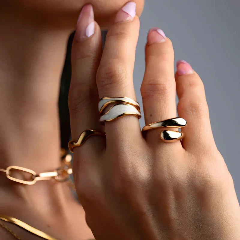 Ring aus Sydney-Marmor