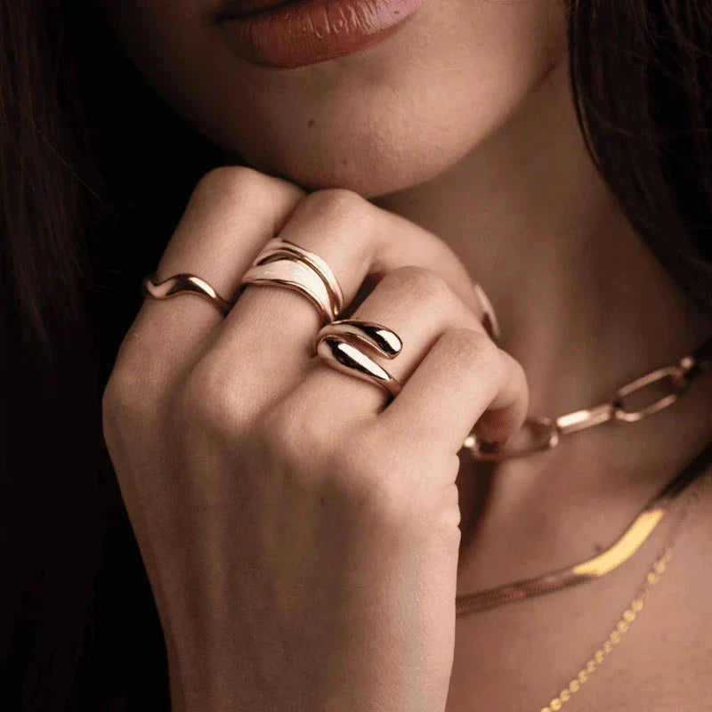Ring aus Sydney-Marmor