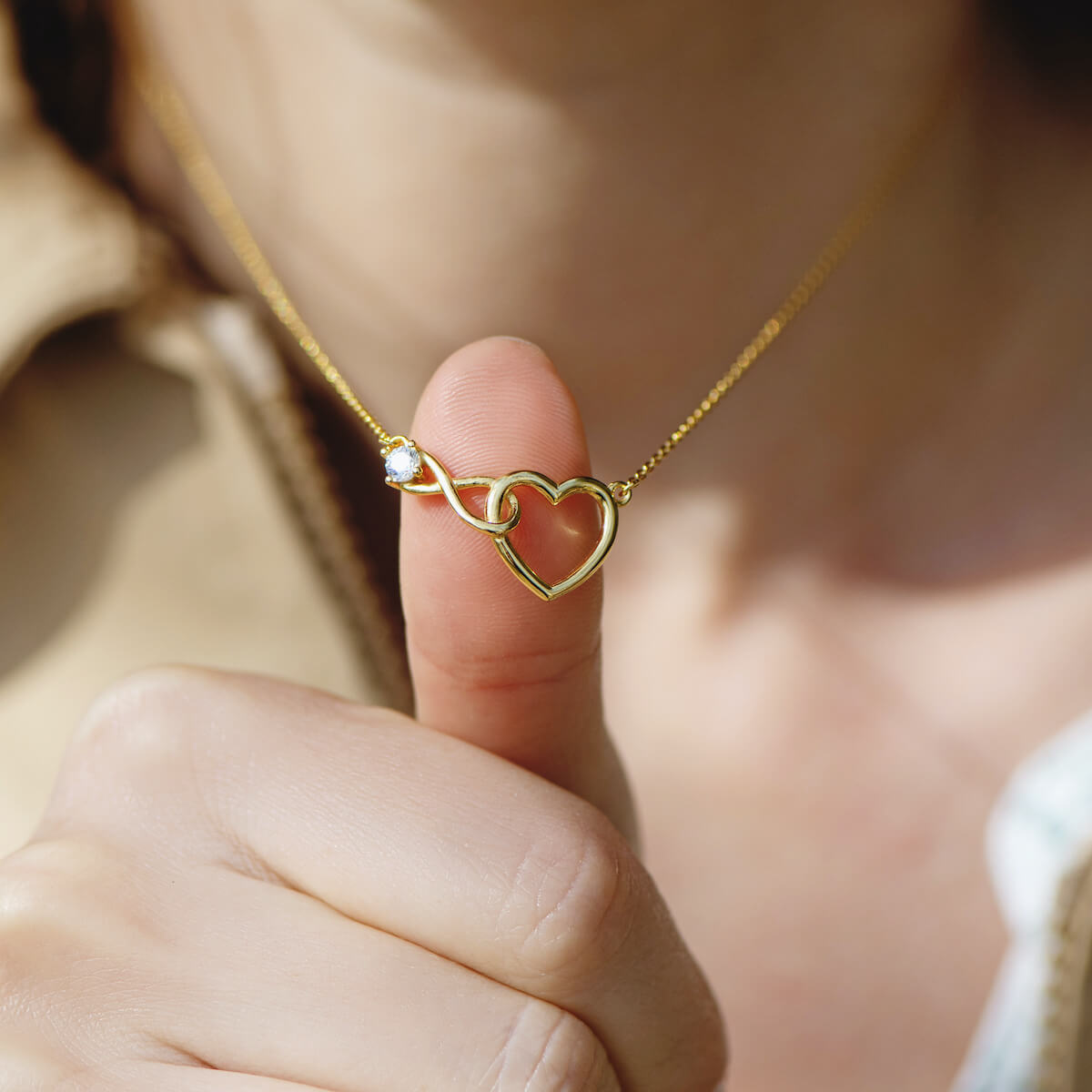Infinity Heart Necklace
