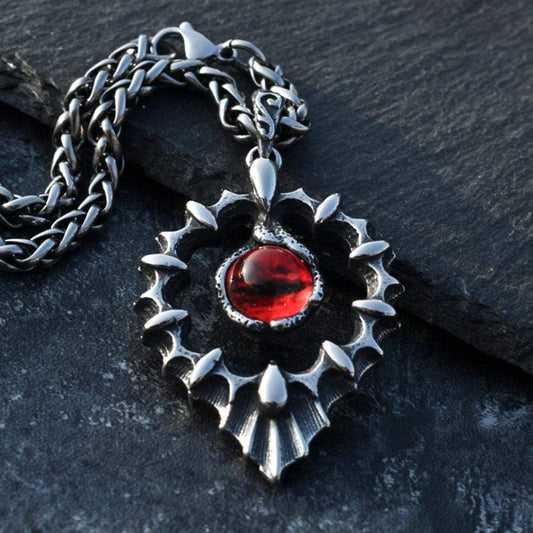 EVIL EYE STAINLESS STEEL PENDANT