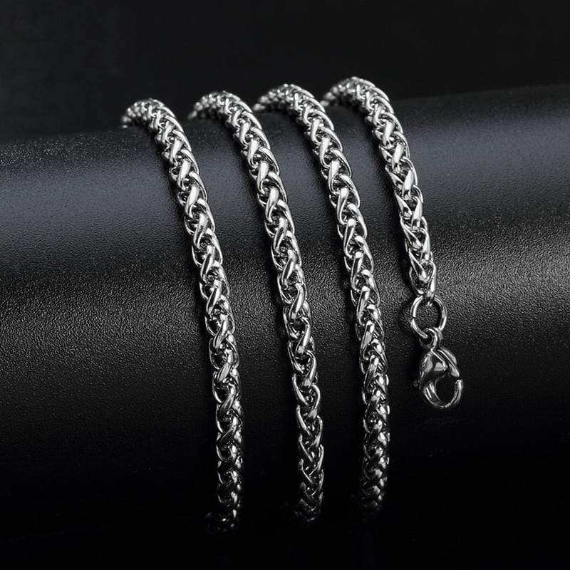 VINTAGE SPIDER WEB STAINLESS STEEL PENDANT