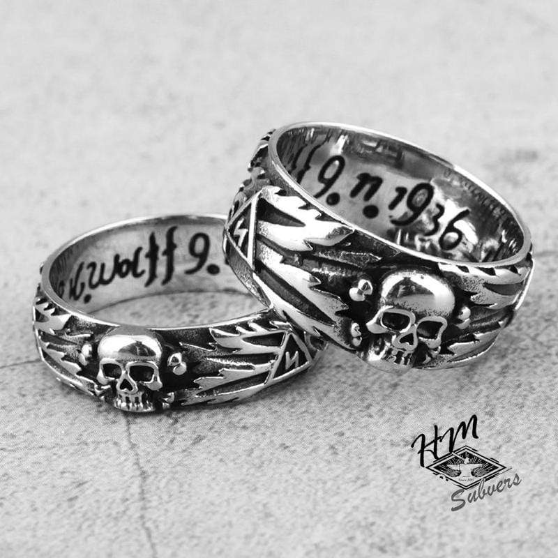 DEVIL SKULL STAINLESS STEEL RING