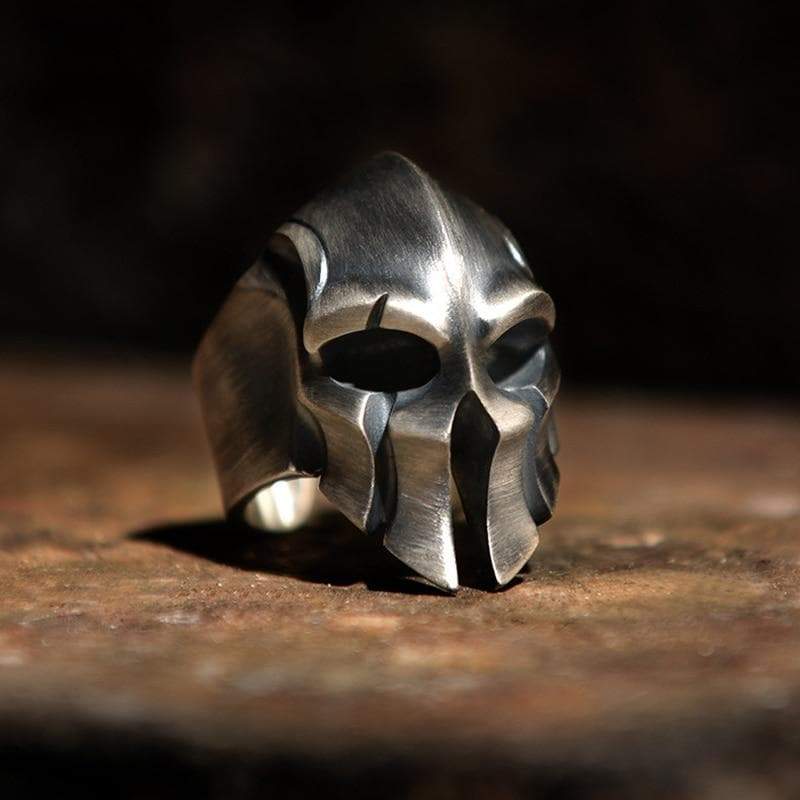 ANILLO DE ACERO INOXIDABLE DE GUERRERO SPARTAN